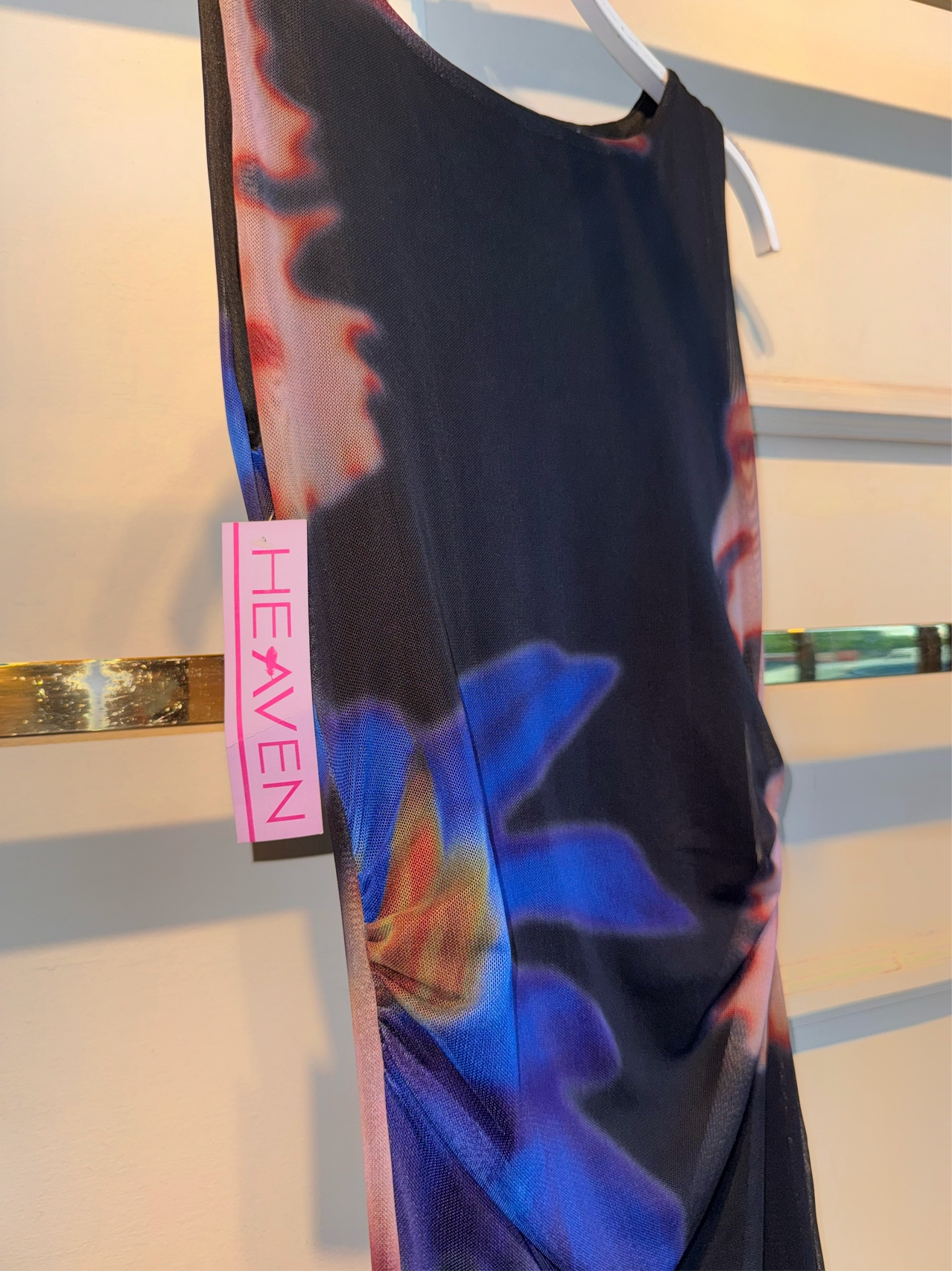 VESTIDO MIDI SIENNA NEGRO