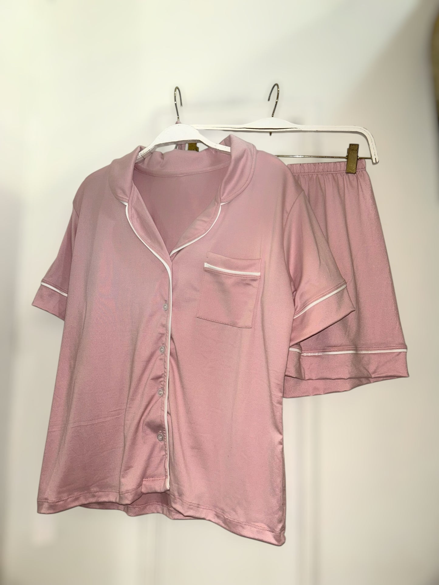 PIJAMA SHORT ROSA