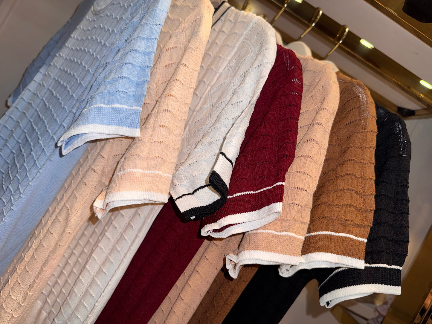 BLUSA TEXTURIZADA NEGRO