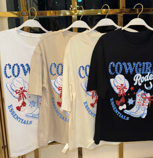PLAYERA COWGIRL