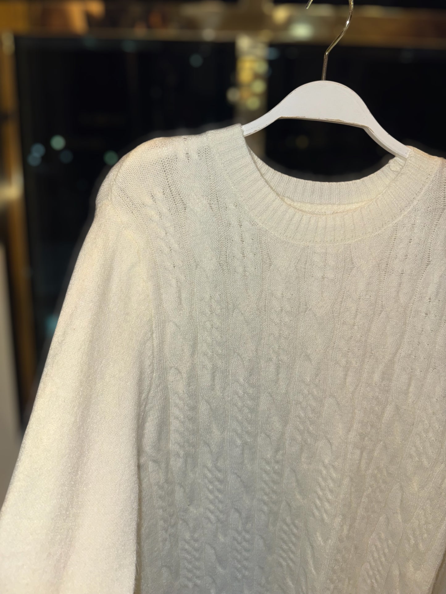 VESTIDO SIMPLE COZY BLANCO