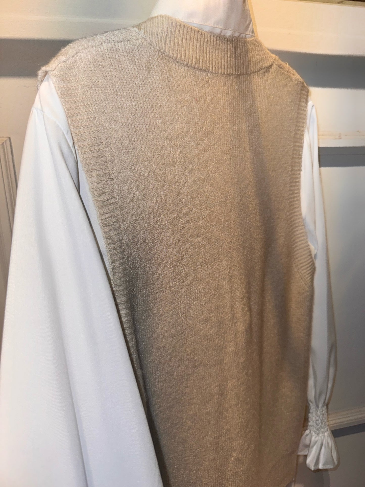 BLUSA LEONI NUDE