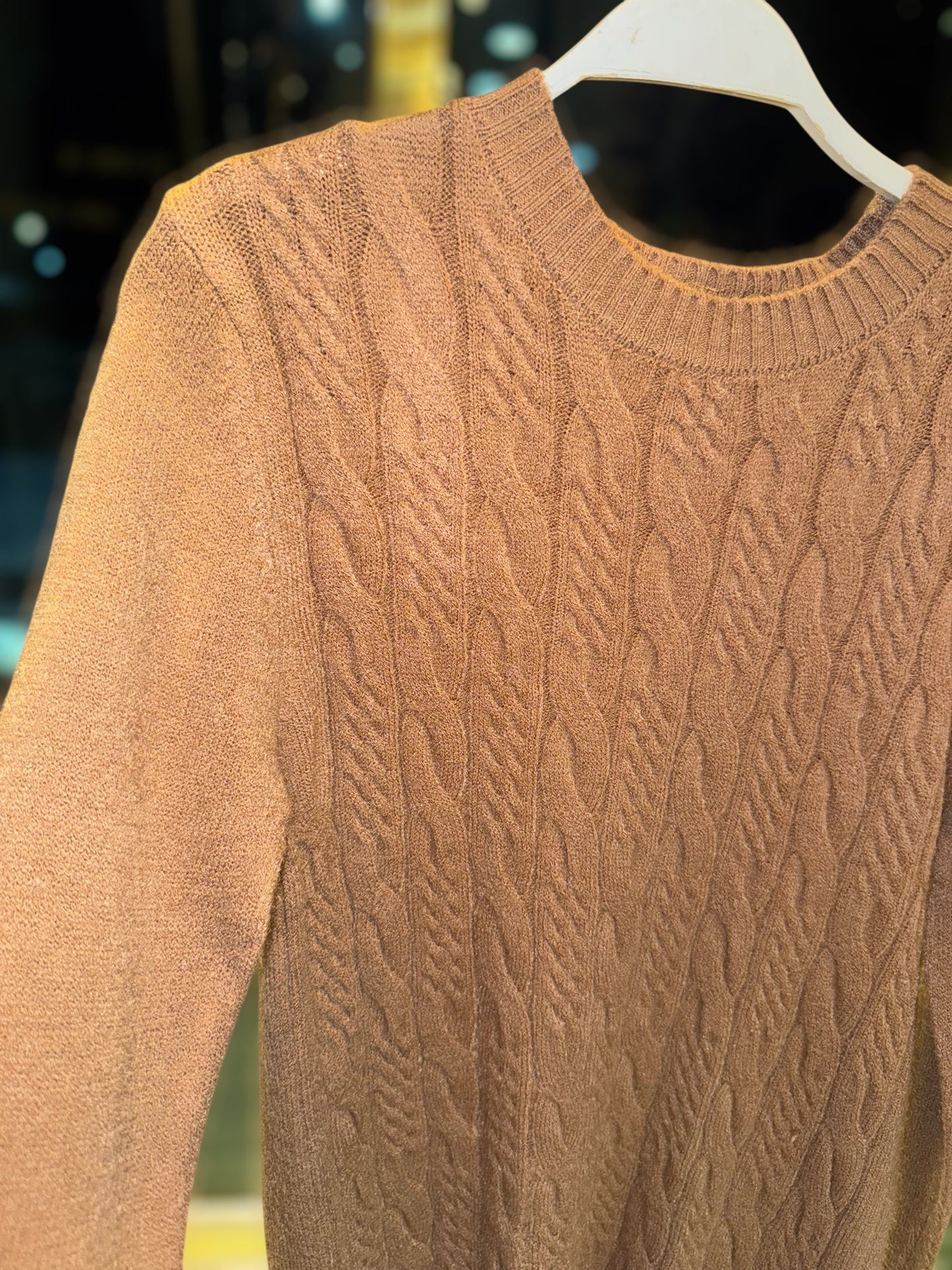 VESTIDO SIMPLE COZY MOKA