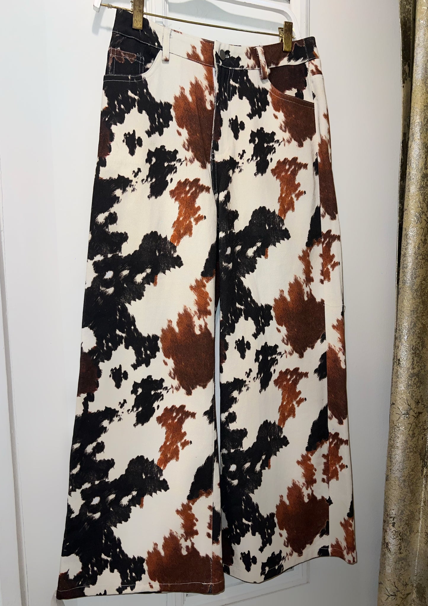 JEANS COW PRINT MULTI