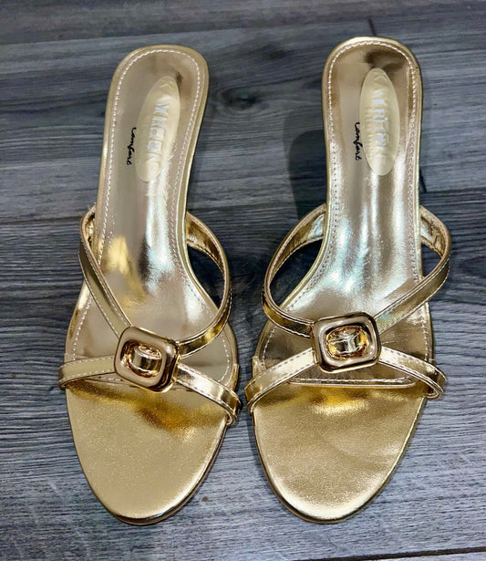 ZAPATILLA NADIA DORADO