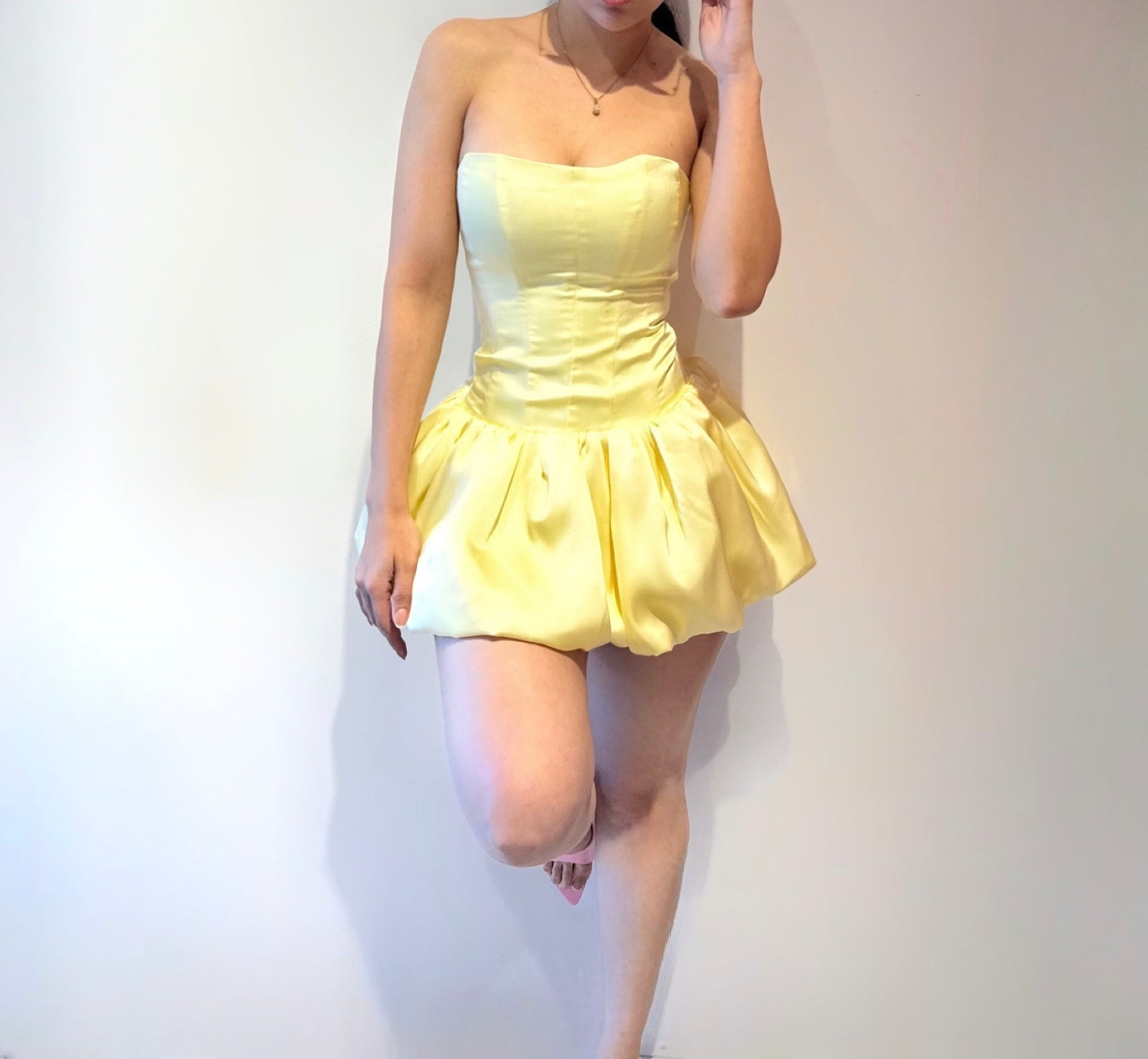 VESTIDO PRINCESS AURORA AMARILLO