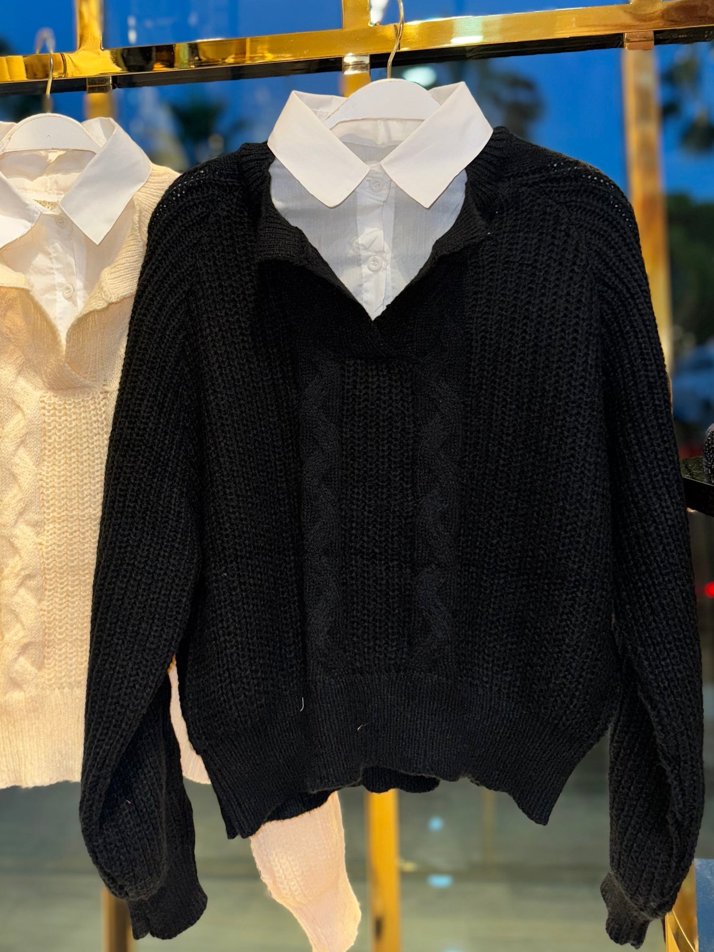 SUETER CLASSIC MOOD NEGRO