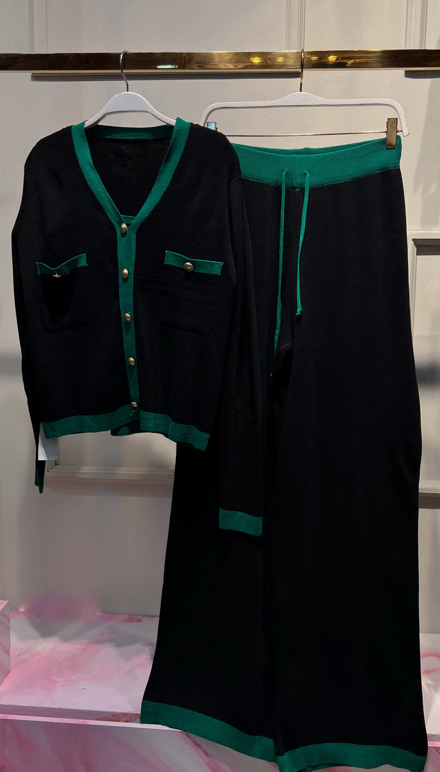 SET PUNTO 3 PIEZAS VERDE