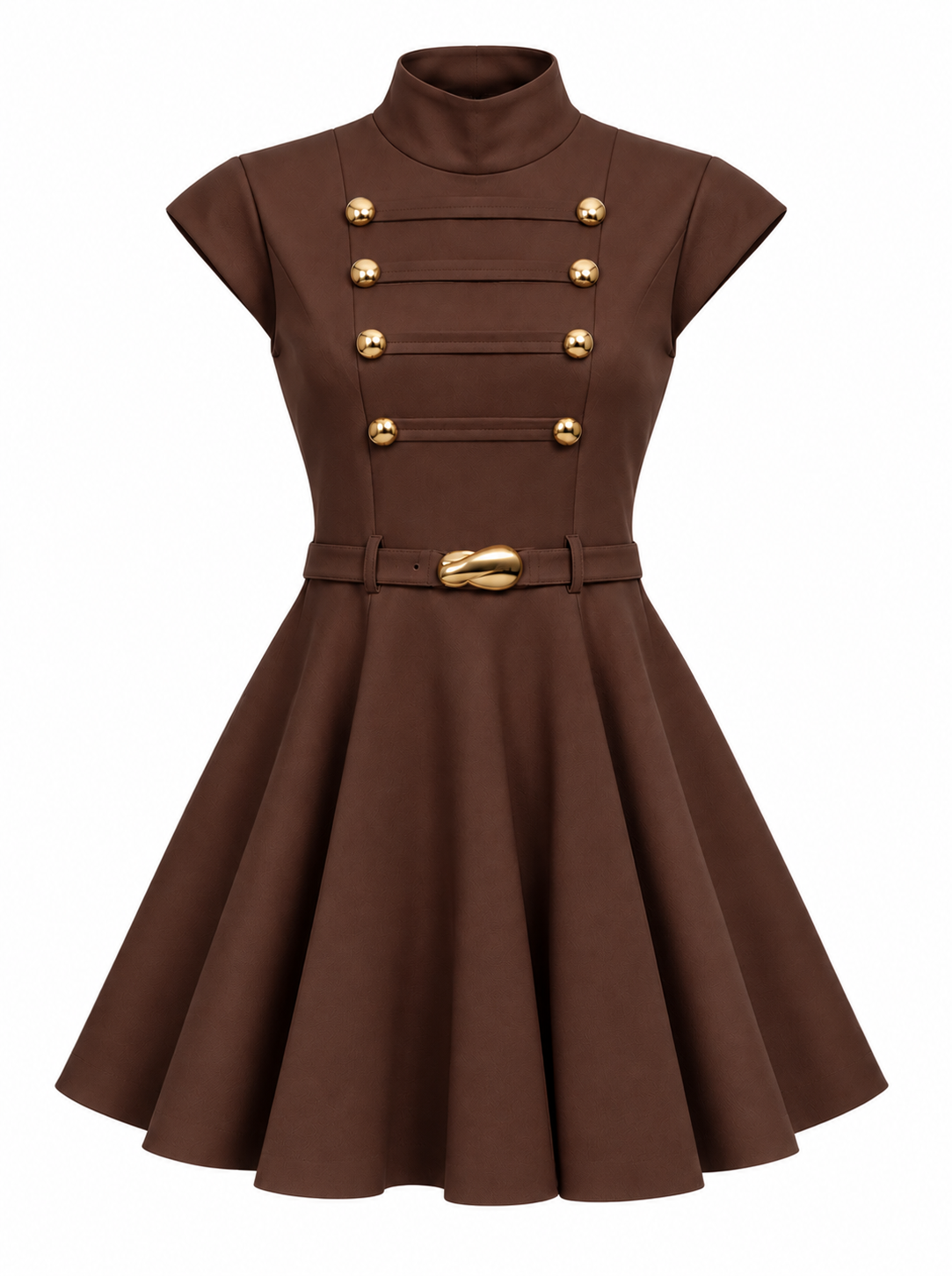 VESTIDO SASHA CAFE