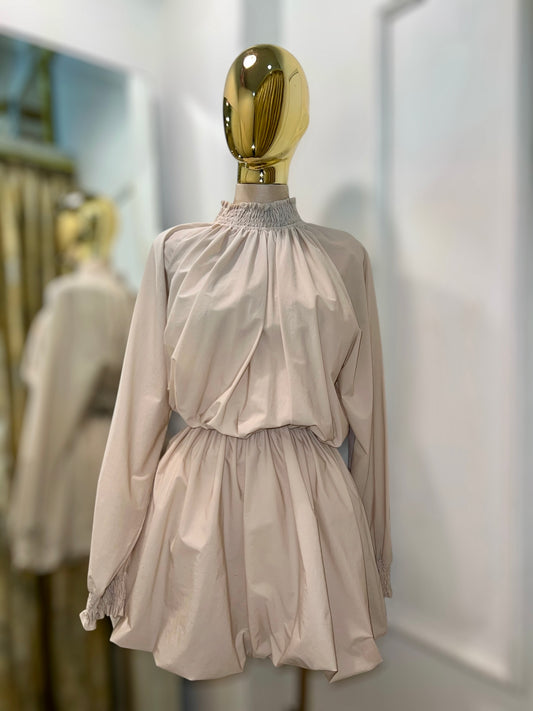 VESTIDO GINA CREMA
