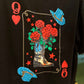 PLAYERA CARTA VAQUERA FLORES