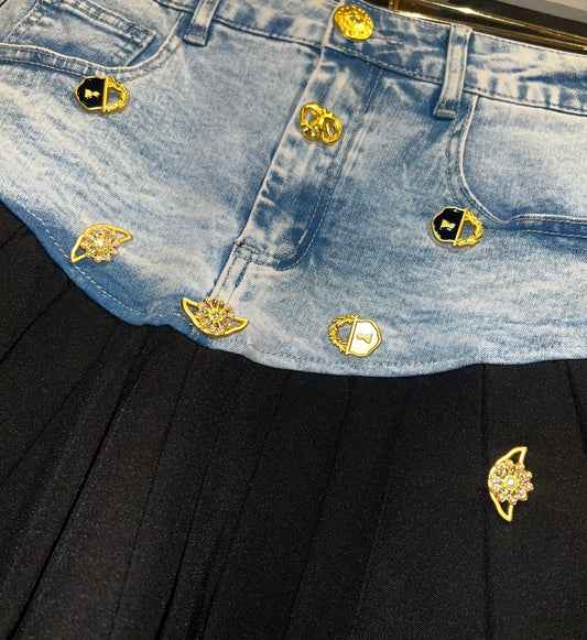 FALDA ARELLI DENIM