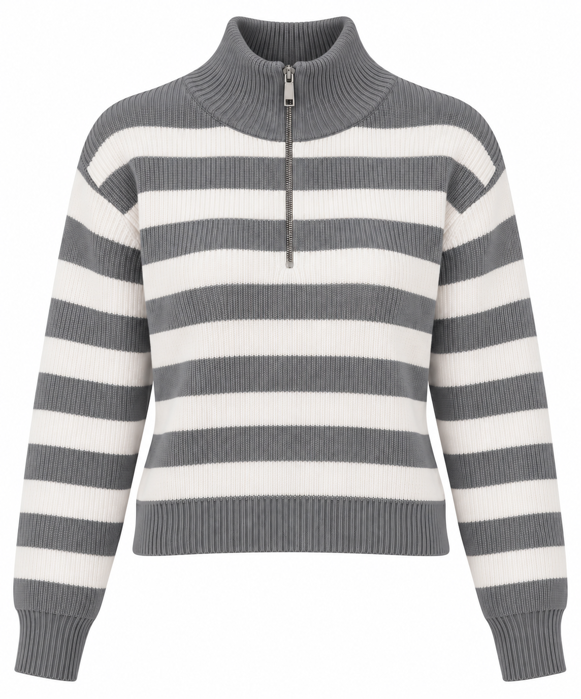 SUETER JOY LINEAS GRIS