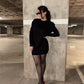 VESTIDO COZY NEGRO