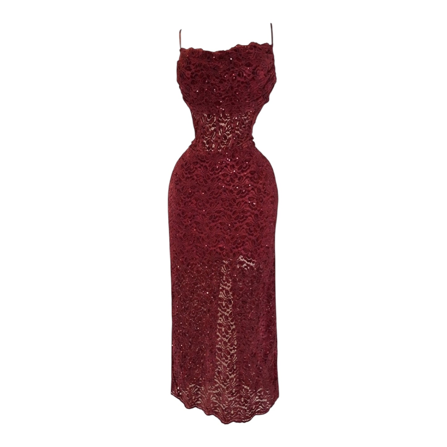 VESTIDO SASHA SPARKLE TIRANTE