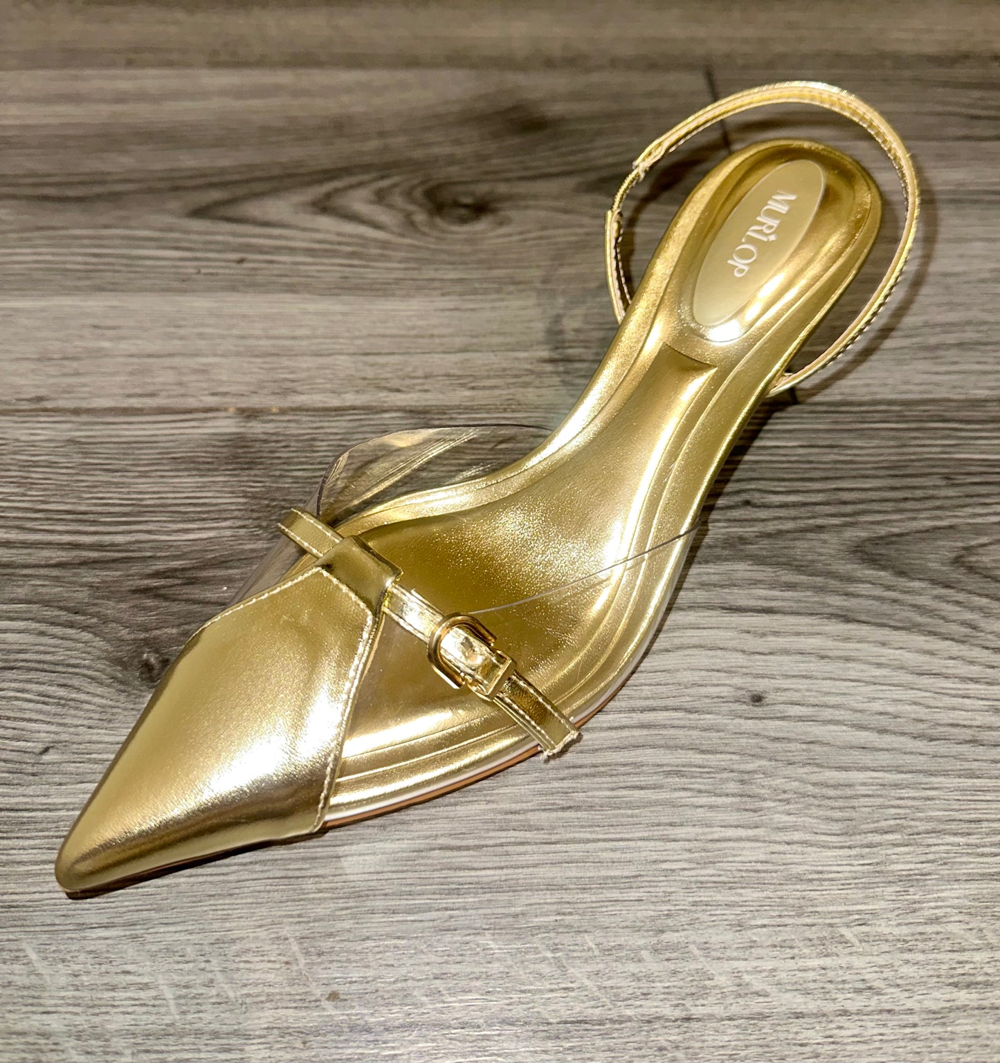 ZAPATILLA PORIER DORADO