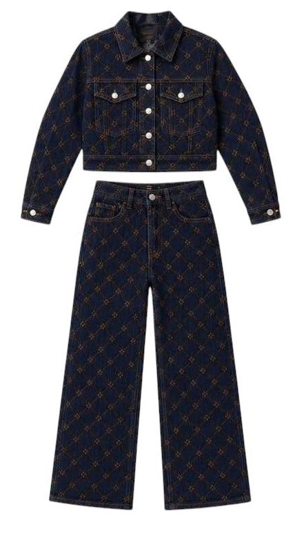 SET DENIM LUISA AZUL MEDIO