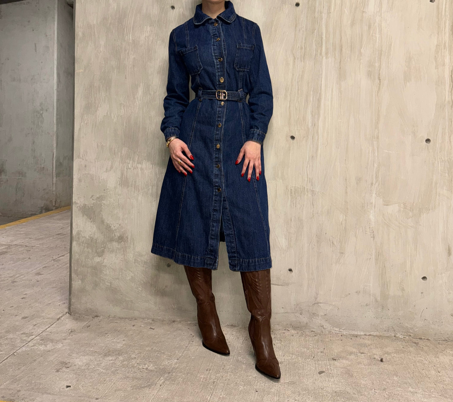 VESTIDO DENIM ASTRID