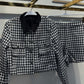 SET TWEED SELENE NEGRO