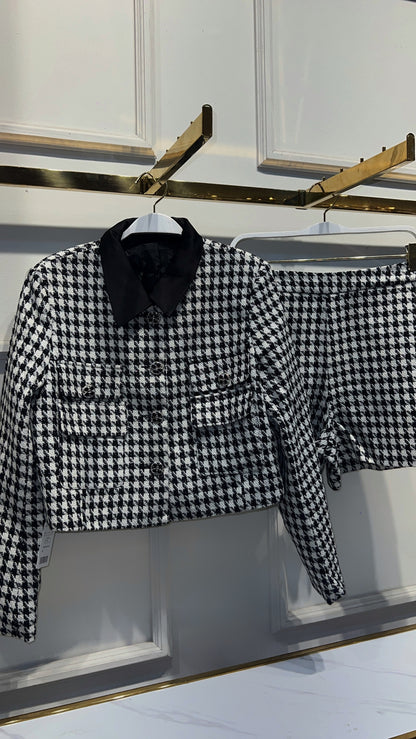 SET TWEED SELENE NEGRO
