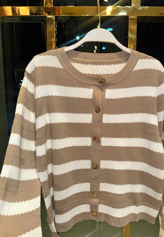 SUÉTER VELVET BEIGE