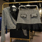 SET STEF HOUNDSTOOTH