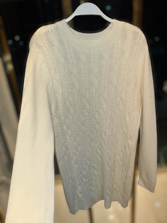 VESTIDO SIMPLE COZY BLANCO