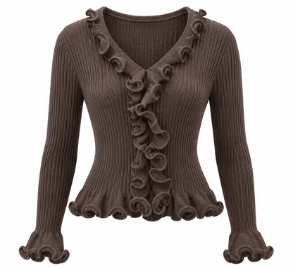 BLUSA CAROLA VINO