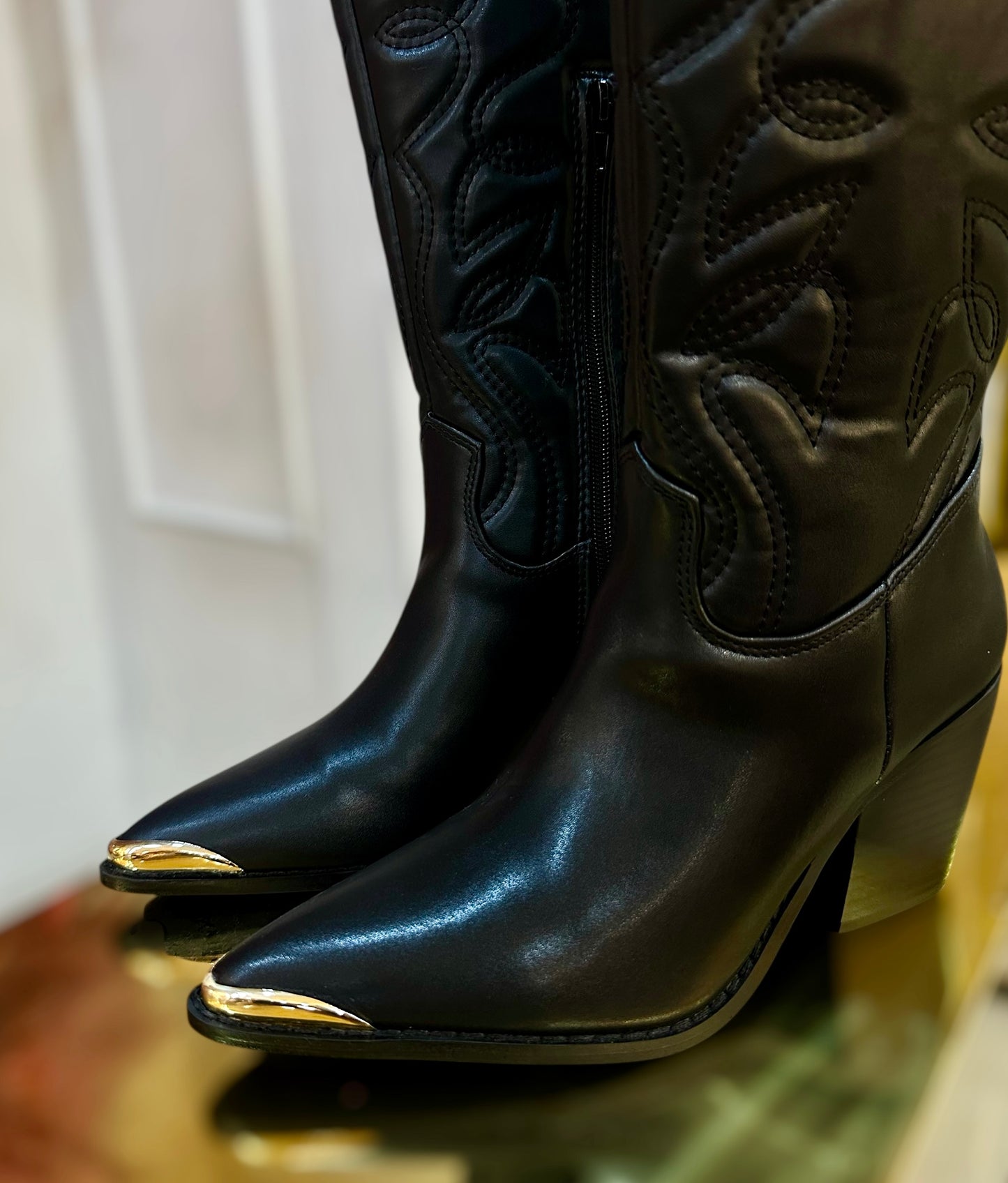 BOTA VAQUERA KATE NEGRO