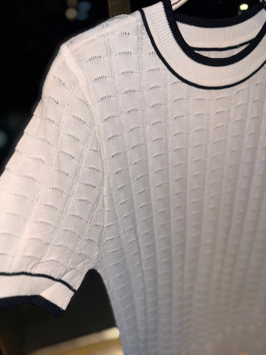 BLUSA TEXTURIZADA BLANCO