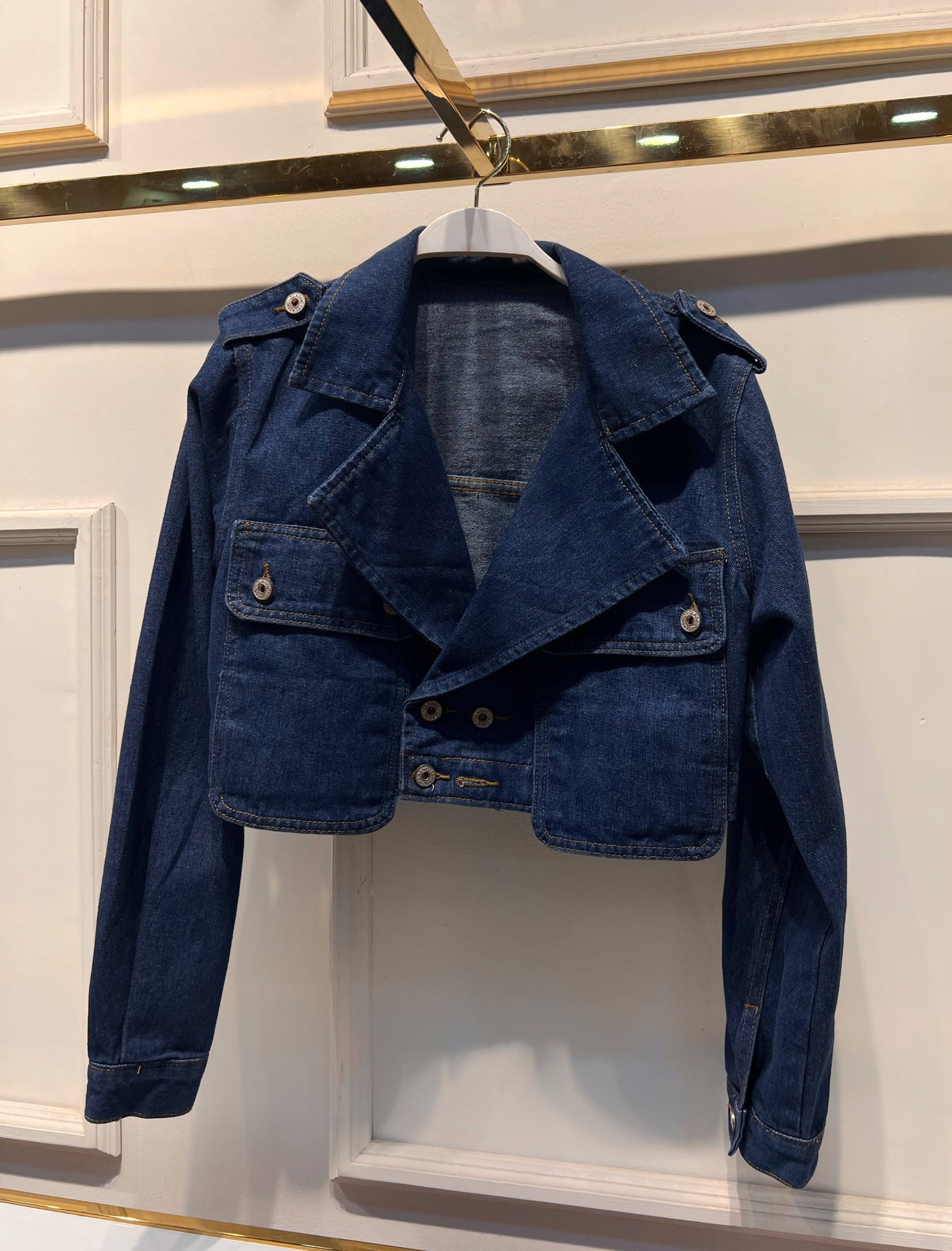 JACKET POCKET AZUL OBSCURO