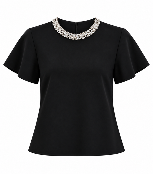 BLUSA CLARISSA NEGRO