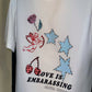 PLAYERA STARS / LOVE IS EMB