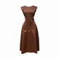 VESTIDO MIDI SALMA RELIEVE