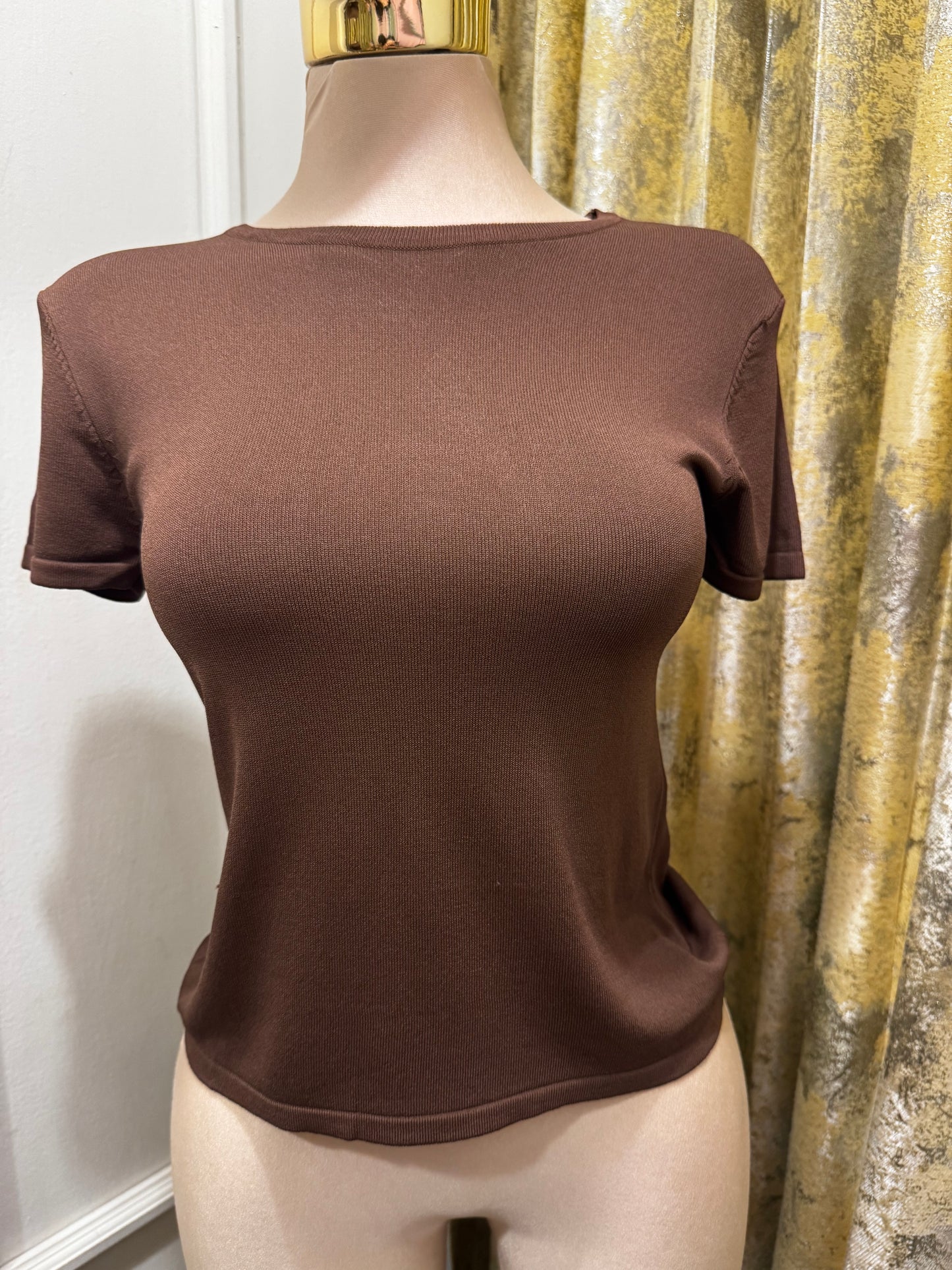 BLUSA BASIC PUNTO MC