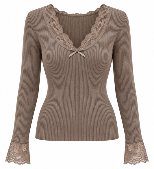BLUSA AMY CHOCOLATE