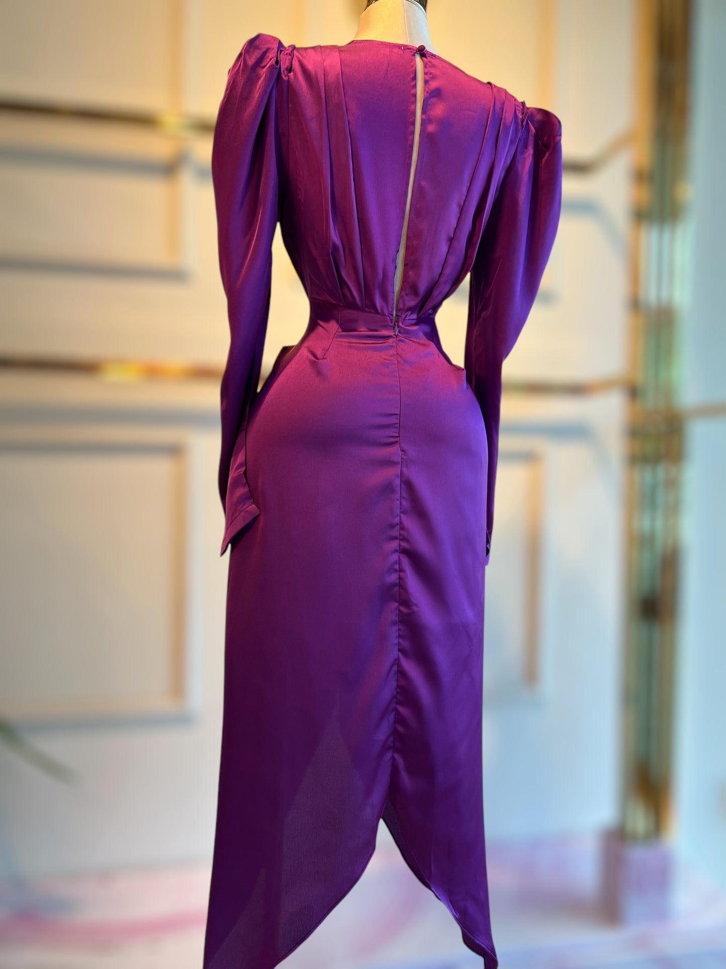 VESTIDO ELBA MAGENTA