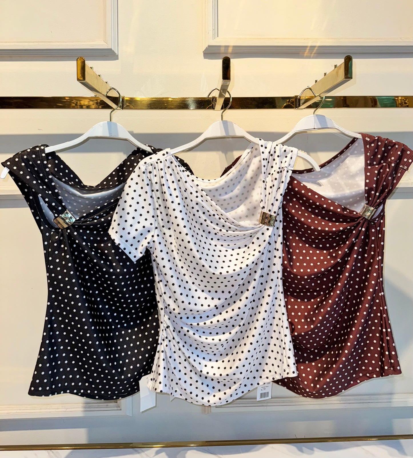 BLUSA LUNARES BLANCO