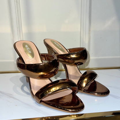 ZAPATILLA POLISH BRONCE