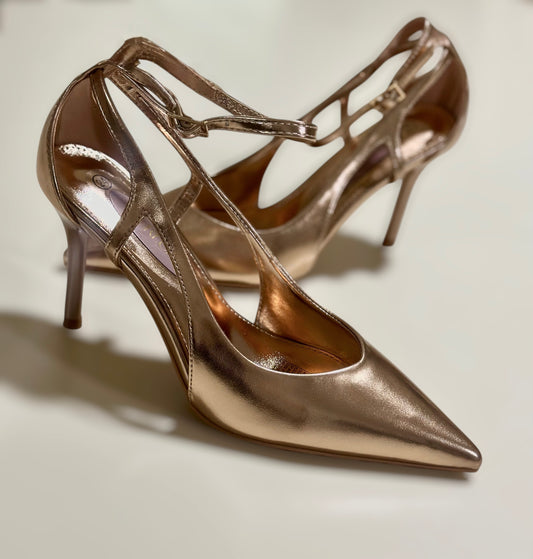 ZAPATILLA LEONIE METALIC