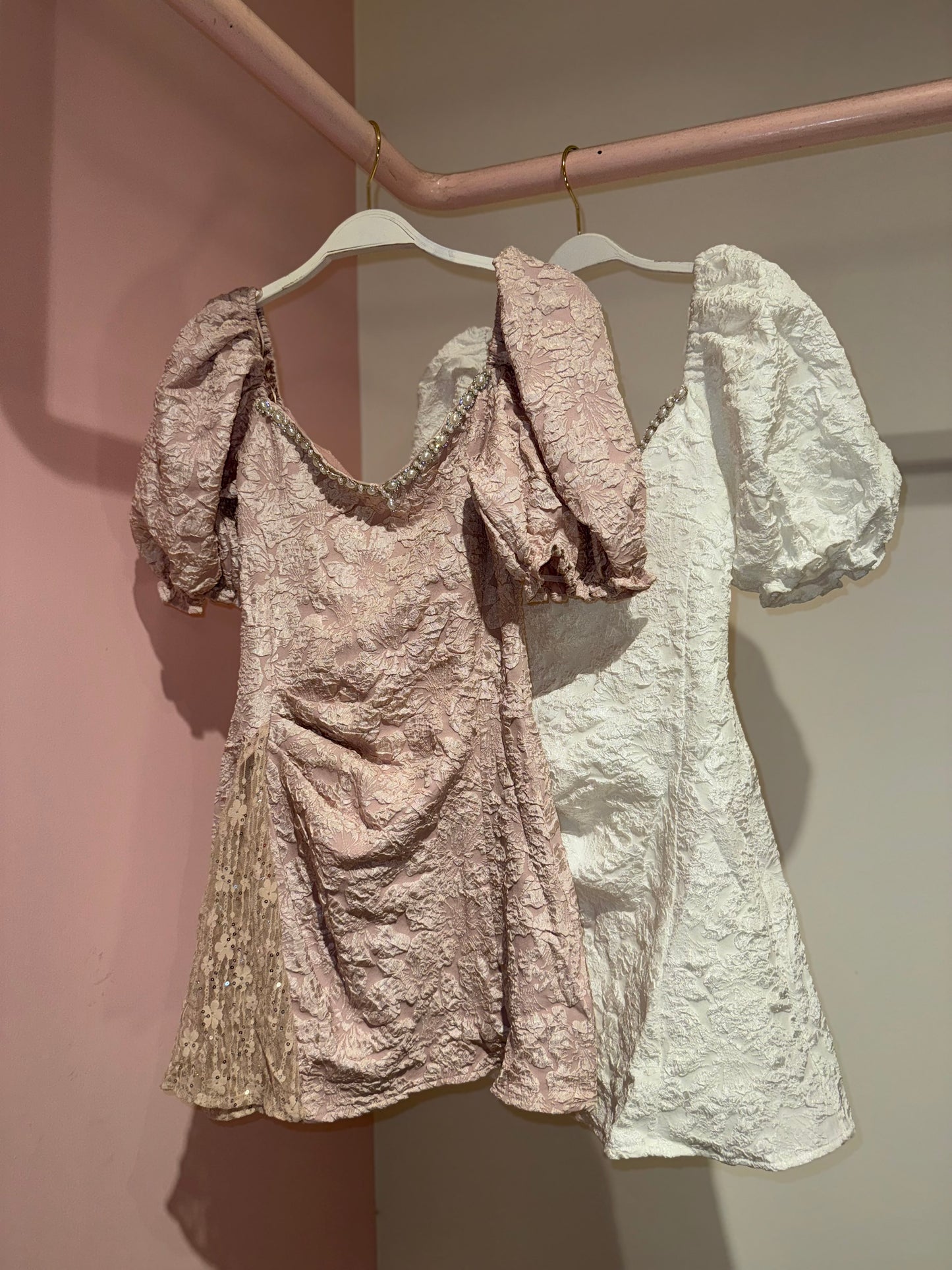 VESTIDO LACE ROSELLE CREMA