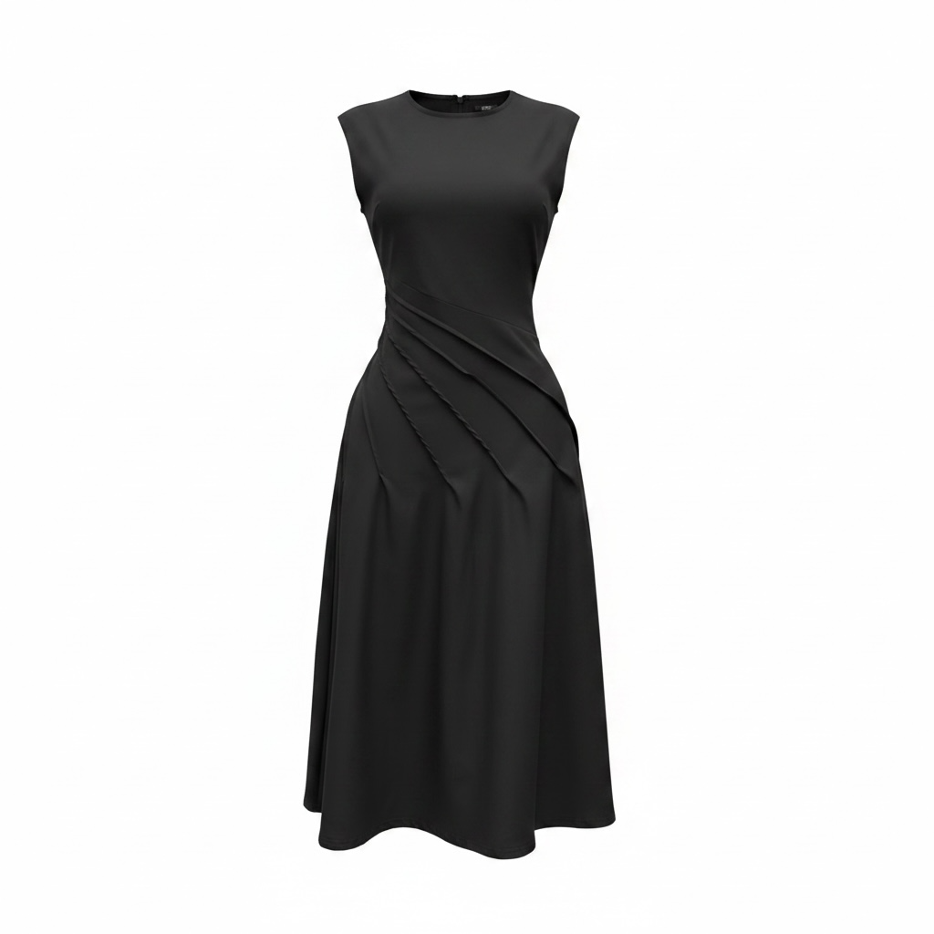 VESTIDO MIDI SALMA RELIEVE