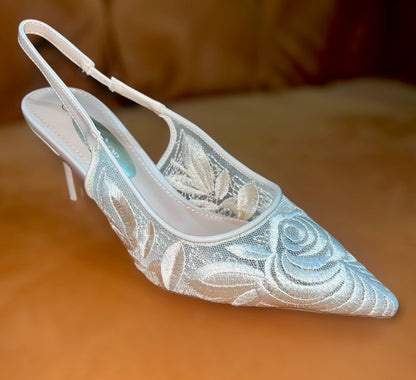 ZAPATILLA FLOWER LACE
