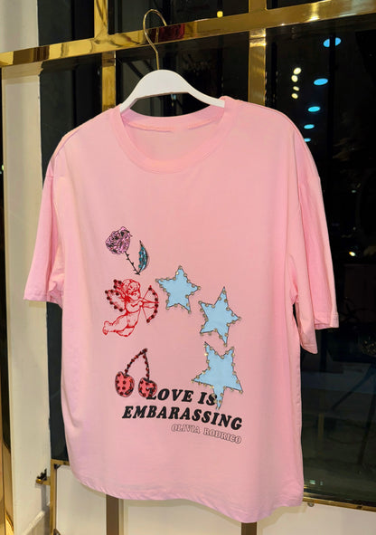 PLAYERA STARS / LOVE IS EMB