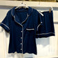 PIJAMA SHORT AZUL MARINO