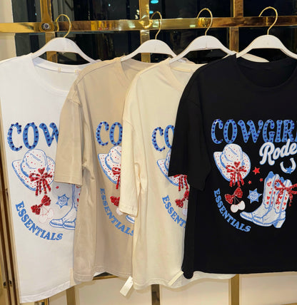 PLAYERA COWGIRL