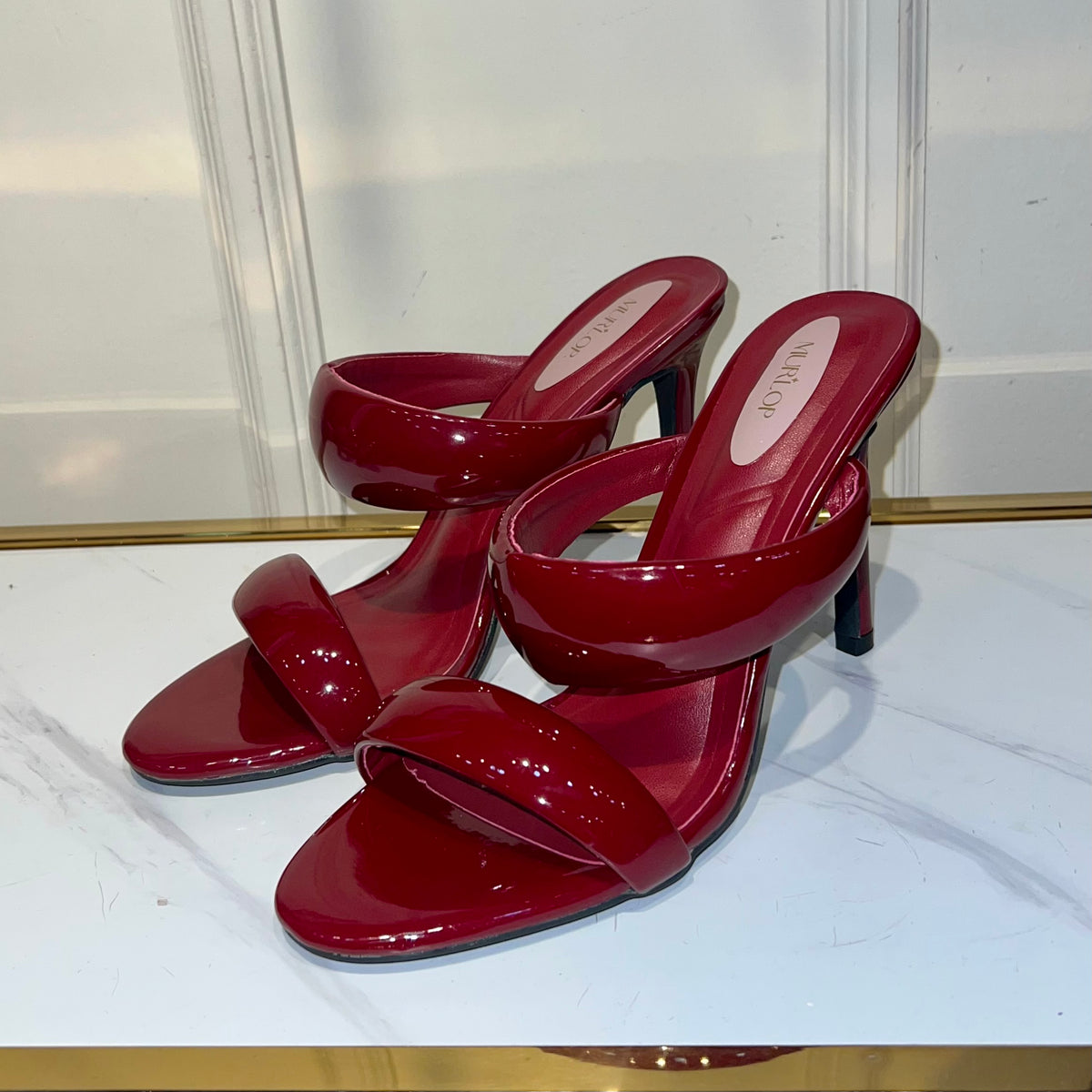 ZAPATILLA POLISH VINO