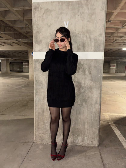VESTIDO COZY NEGRO