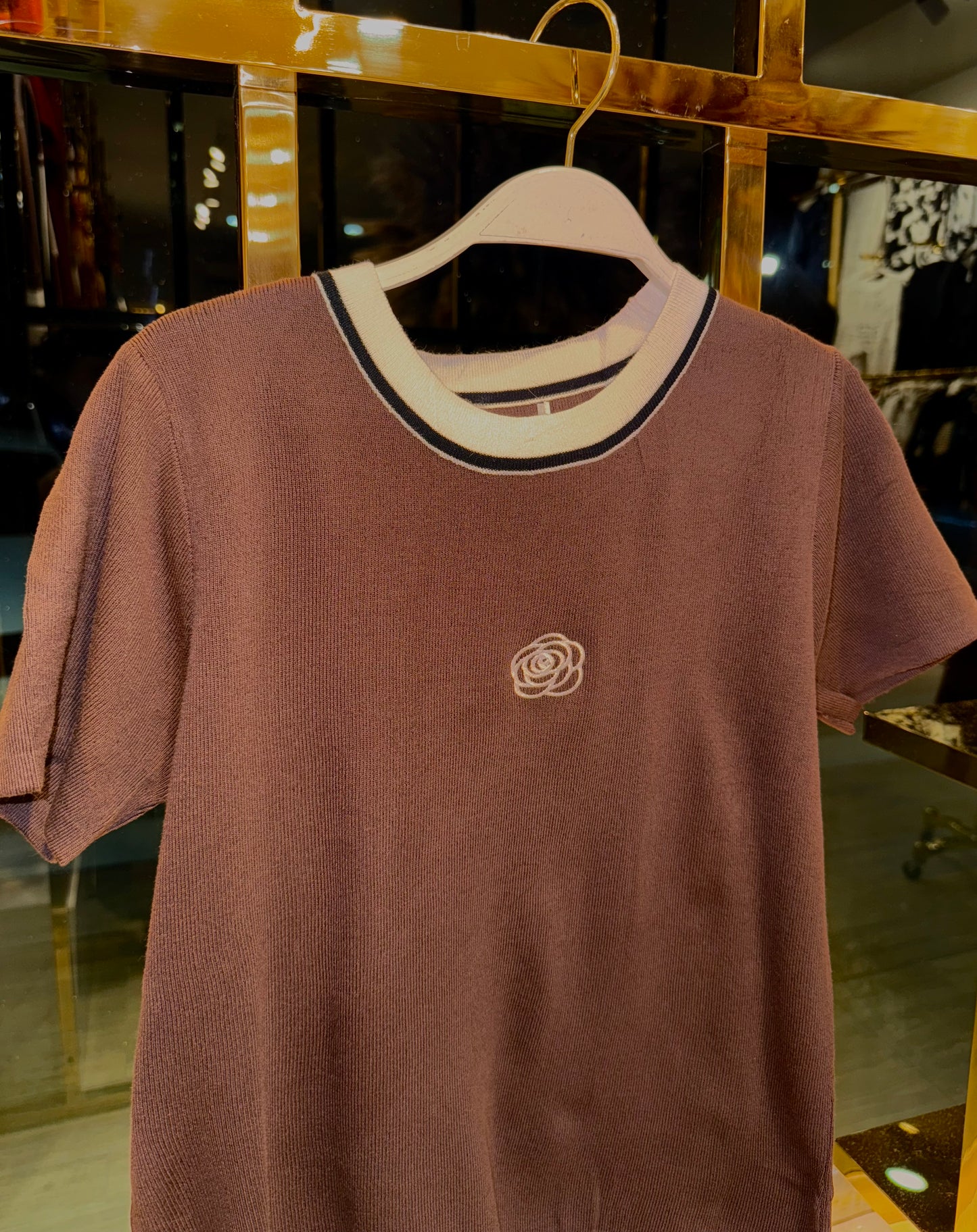 BLUSA ENCANTO CAFE