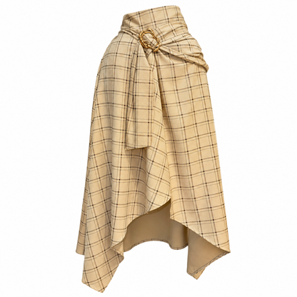 FALDA CORGIE HEBILLA CREMA